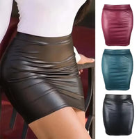 Jupe Cuir Femme