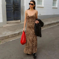 Robe Leopard Longue