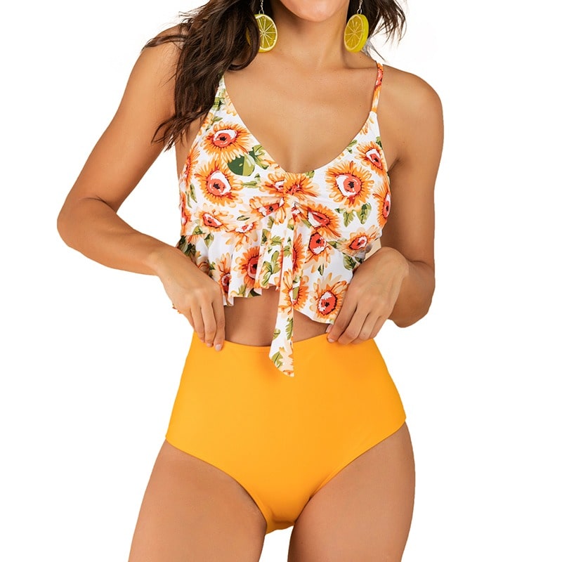 Maillot de Bain Tankini Femme Ronde I Vintage Dressing