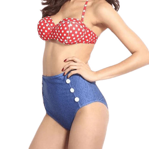 Maillot Retro Maillot De Bain Pin Up Grande Taille Pin Up Maillot