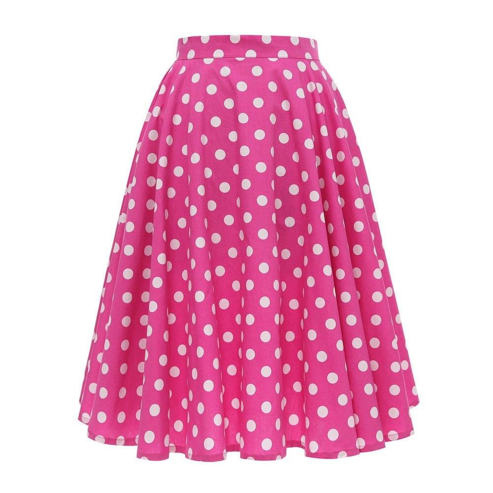 Jupe a pois vintage 2025
