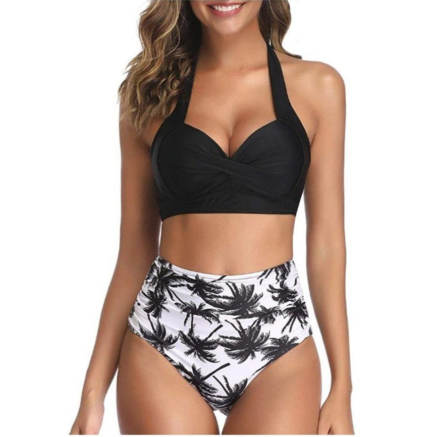 Maillot de bain sales taille haute retro