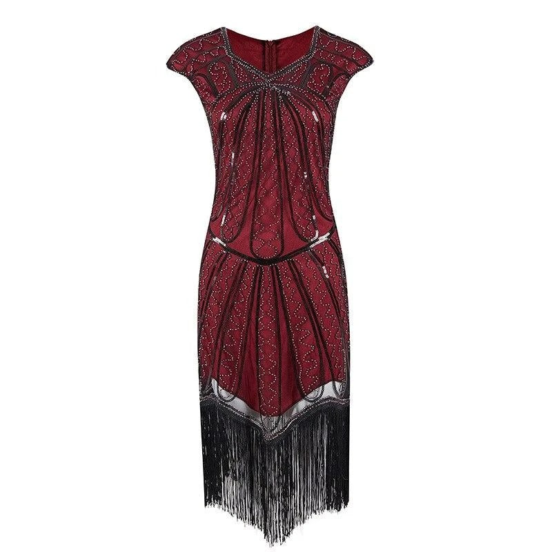 Robe année 20 rouge 2025