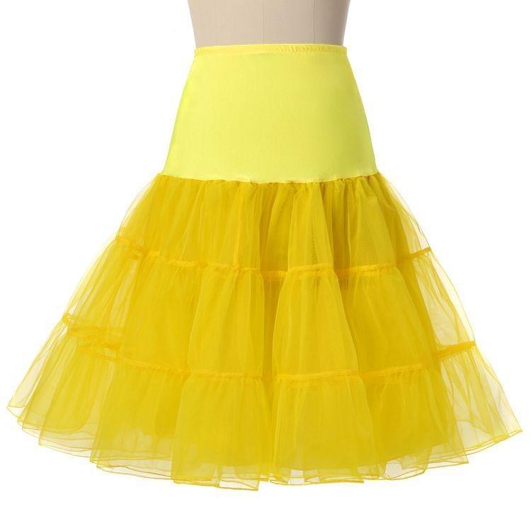 Jupon Vintage Jupon Jaune Jupe En Tulle Pour Femme Des Annu00e9es
