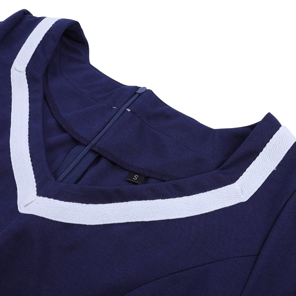 Robe pin hotsell up bleu marine