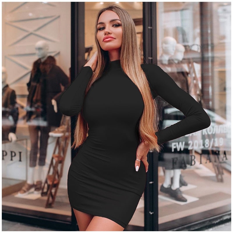 Robe pin up manche longue clearance