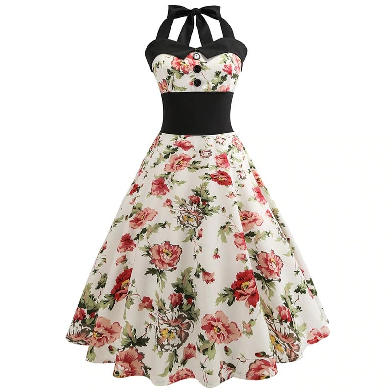 Robe vintage fleurie on sale