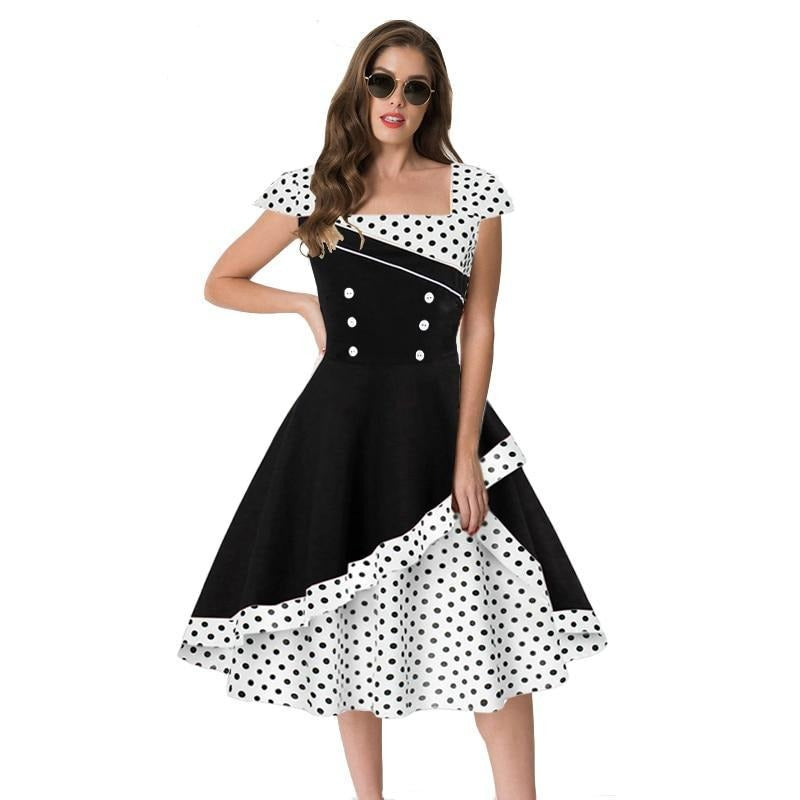 Jupon Pin Up Jupon Rockabilly Pas Cher Jupe Rouge à Pois