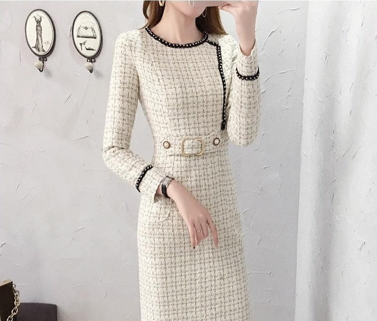 Tweed robe discount