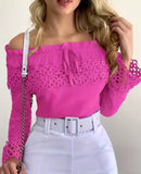 Blouse Vintage Dentelle