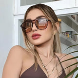 Leopard Sky – Lunettes Aviator Chic Vintage
