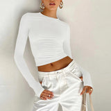 Crop Top Longue Manche