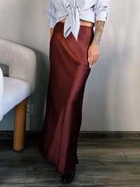 Jupe Longue Satin