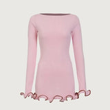 Robe Courte Manche Longues