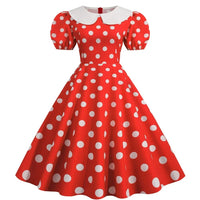 Robe Pin Up Rockabilly <br> Rouge