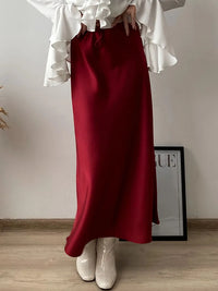 Jupe Longue Satin