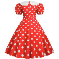 Robe Pin Up Rockabilly <br> Rouge