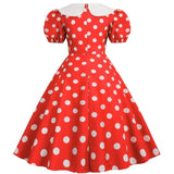 Robe Pin Up Rockabilly <br> Rouge