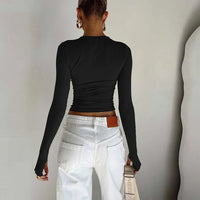 Crop Top Longue Manche