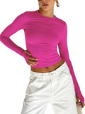 Crop Top Longue Manche