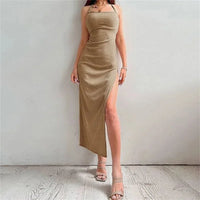 Robe Fendue Longue