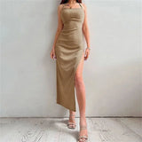 Robe Fendue Longue
