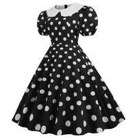 Robe Pin Up Rockabilly Noire