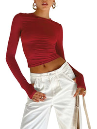 Crop Top Longue Manche