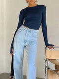 Crop Top Longue Manche