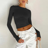 Crop Top Longue Manche