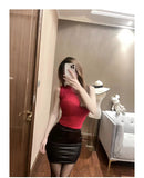 Jupe Cuir Simili