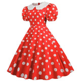 Robe Pin Up Rockabilly <br> Rouge