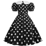 Robe Pin Up Rockabilly Noire