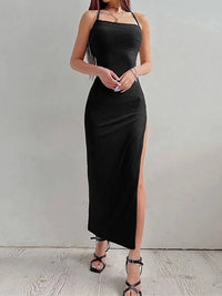 Robe Fendue Longue