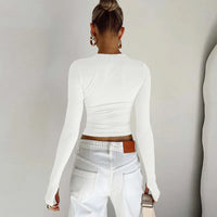 Crop Top Longue Manche