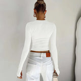Crop Top Longue Manche