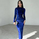 Robe Manche Longue de Soirée