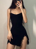 Robe Noire Courte