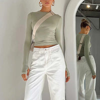 Crop Top Longue Manche