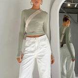 Crop Top Longue Manche