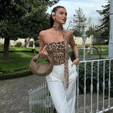 Haut Léopard Femme