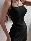 Robe Fendue Longue