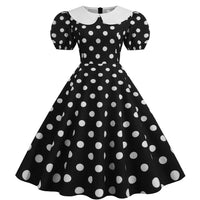 Robe Pin Up Rockabilly Noire