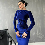 Robe Manche Longue de Soirée
