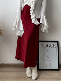 Jupe Longue Satin