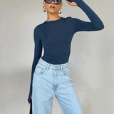 Crop Top Longue Manche