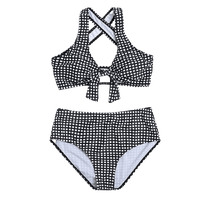 Maillot de Bain Vintage <br> Taille Haute Vichy