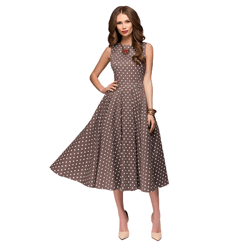 Robe Rétro à Pois | VIntage-Dressing