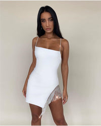 Robe Pin-Up Courte à Franges | vintage-dressing