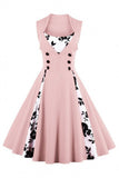 Robe Guinguette Motif Floral